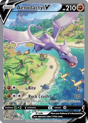 Aerodactyl V (Alternate Full Art), Lost Origin