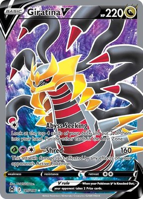 Giratina V (Full Art), Lost Origin