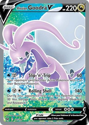 Hisuian Goodra V (Full Art), Lost Origin