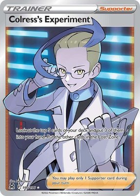 Colress's Experiment (Full Art), Lost Origin
