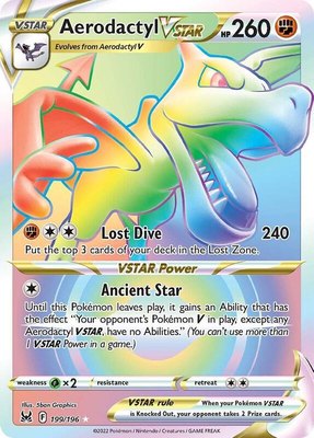 Aerodactyl VSTAR (Secret), Lost Origin