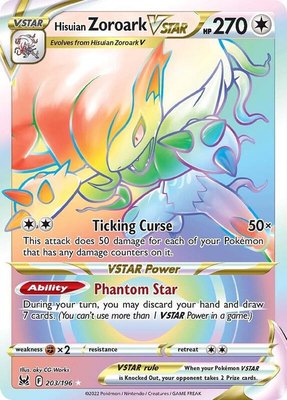 Hisuian Zoroark VSTAR (Secret), Lost Origin