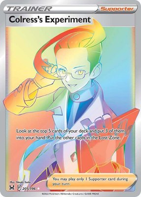 Colress's Experiment (Secret), Lost Origin