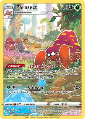 Parasect, Lost Origin Trainer Gallery