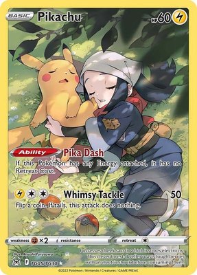 Pikachu, Lost Origin Trainer Gallery