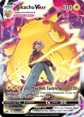 Pikachu VMAX, Lost Origin Trainer Gallery