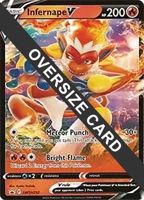 Infernape V, Jumbo Cards