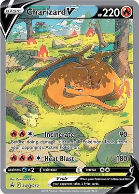 Charizard V, Sword & Shield Promo Cards