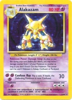 Alakazam, Base Set
