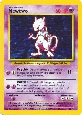 Mewtwo, Base Set
