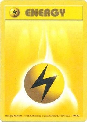 Lightning Energy, Base Set