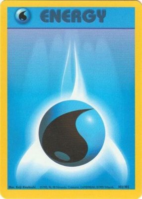 Water Energy, Base Set