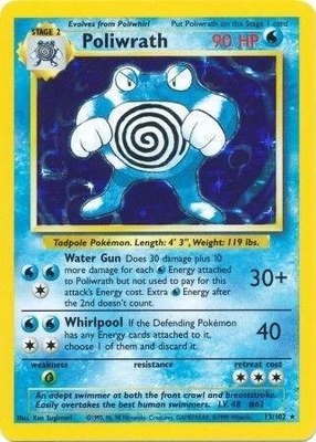 Poliwrath, Base Set