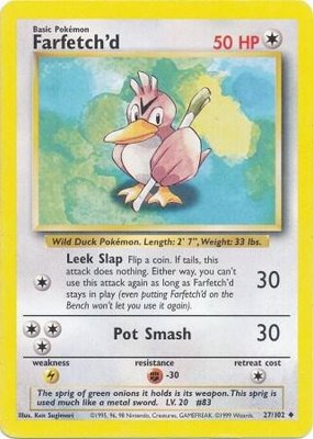 Farfetch'd, Base Set