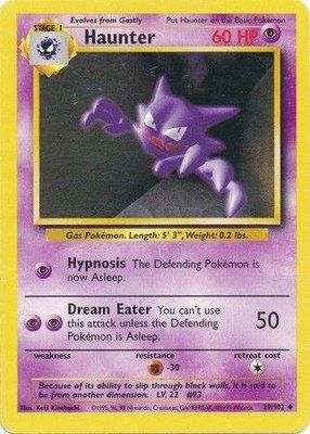 Haunter, Base Set