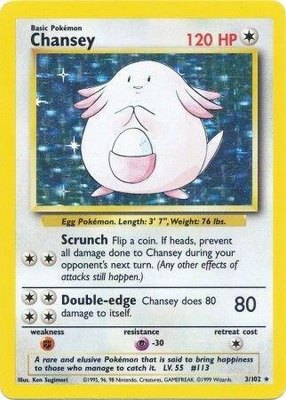 Chansey, Base Set