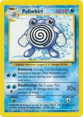 Poliwhirl, Base Set