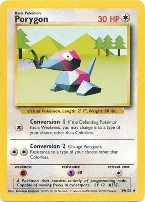 Porygon, Base Set
