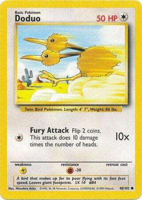 Doduo, Base Set