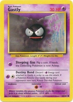 Gastly, Base Set