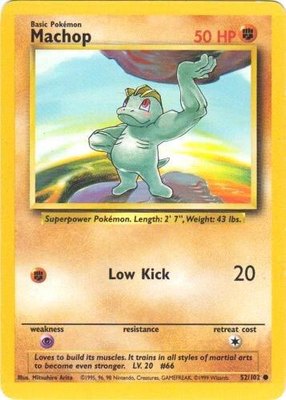 Machop, Base Set