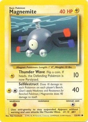 Magnemite, Base Set