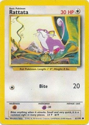 Rattata, Base Set