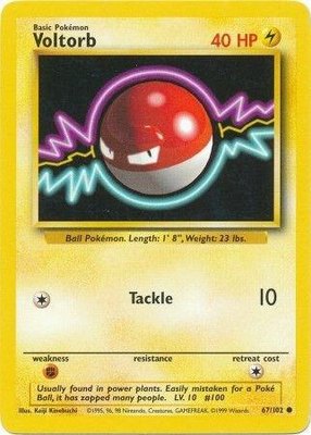 Voltorb, Base Set
