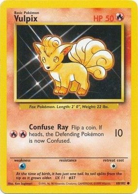 Vulpix, Base Set