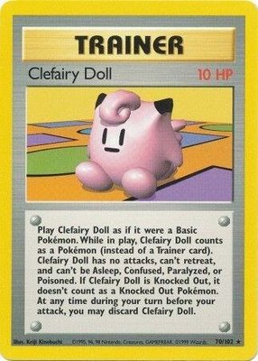 Clefairy Doll, Base Set