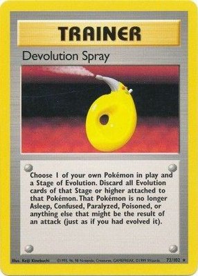 Devolution Spray, Base Set