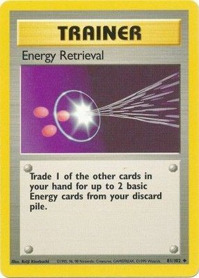 Energy Retrieval, Base Set