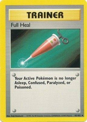 Full Heal, Base Set