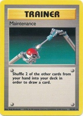 Maintenance, Base Set