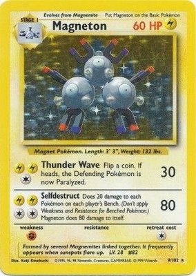 Magneton, Base Set