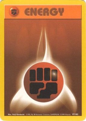 Fighting Energy, Base Set