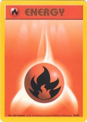 Fire Energy, Base Set