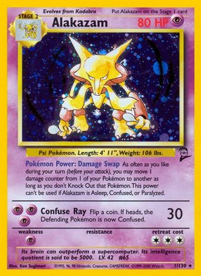 Alakazam, Base Set 2
