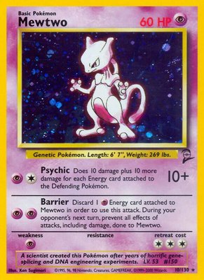 Mewtwo, Base Set 2