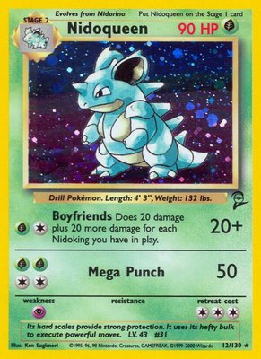 Nidoqueen, Base Set 2