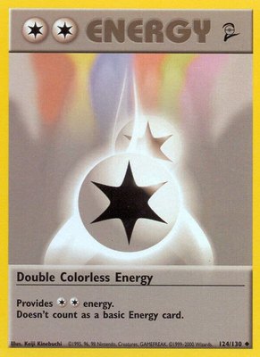 Double Colorless Energy, Base Set 2