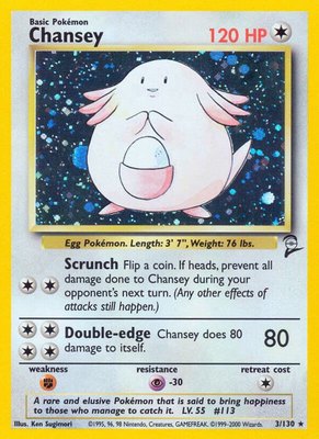Chansey, Base Set 2
