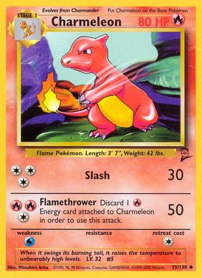 Charmeleon, Base Set 2