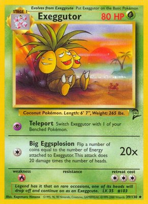 Exeggutor, Base Set 2