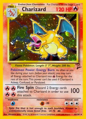 Charizard, Base Set 2