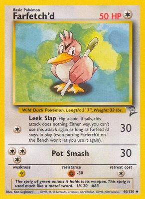 Farfetch'd, Base Set 2