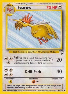 Fearow, Base Set 2