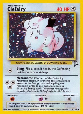 Clefairy, Base Set 2