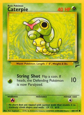 Caterpie, Base Set 2
