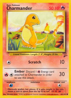 Charmander, Base Set 2